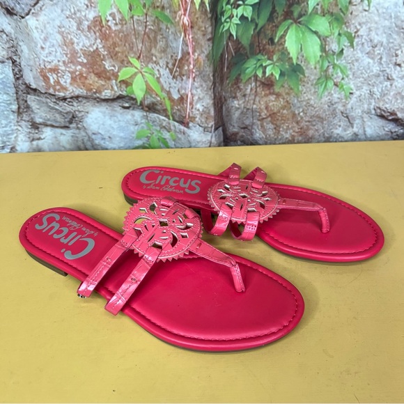 CIRCUS BY SAM EDELMAN Coral Thong Sandals, 10 - Picture 5 of 7